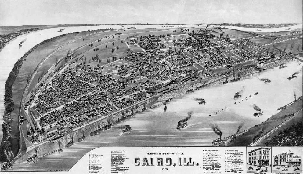 Cairo Illinois 1855
