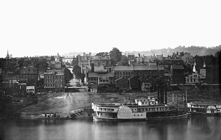 Cincinnati Riverfront 1840s